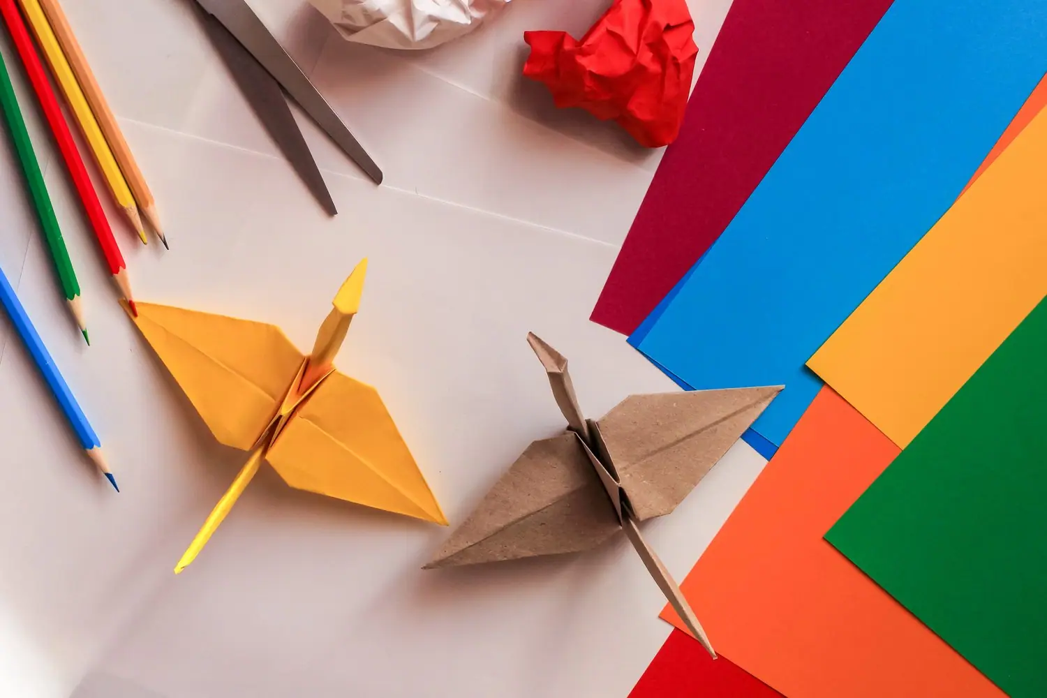 Strefa do składania origami: japońska pracownia papierowa